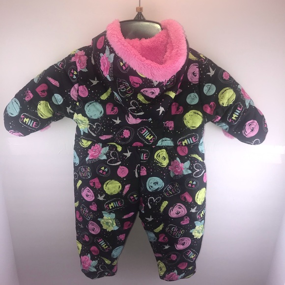 S. Rothschild Hooded Printed Footed Snow Suit - Picture 6 of 7
